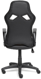 Кресло RUNNER MILITARY кож/зам/ткань, хаки/коричневый/серый