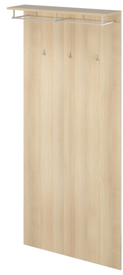 Вешалка настенная с полкой  и штангой ГМЛ17