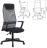 Кресло офисное KB-8, ткань-сетка, серое, 496676
