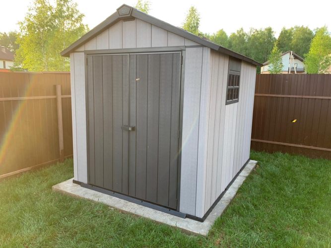 Сарай под покраску Окланд 759 (Oakland 759), серый