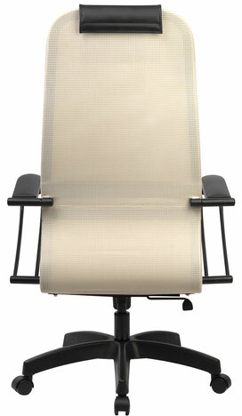 Кресло BRABIX PREMIUM &quot;Ultimate EX-800&quot; пластик, плотная двойная сетка Х2, черное/бежевое, 532916