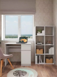 Стеллаж МС Мори открытый МСО 710.1 (МП) Белый