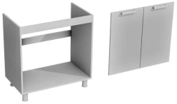 Нижний шкаф НМ-800(Мойка) Магнолия
