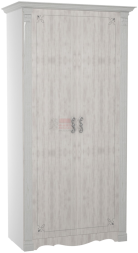 Шкаф 2-х дв. для одежды и белья Ольга 1Н