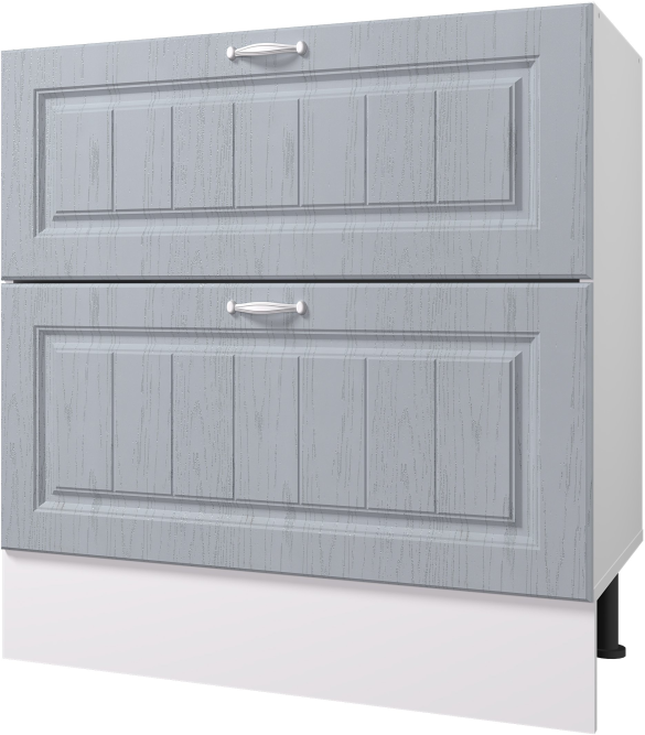 Стол рабочий 800 мм с двумя ящиками Принцесса