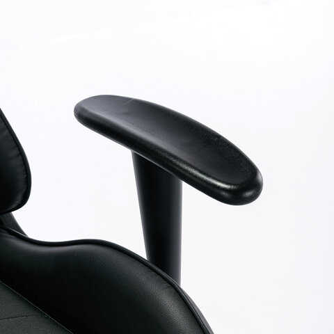 Кресло компьютерное BRABIX &quot;Hunter GM-130&quot;, две подушки, экокожа, черное, 532798