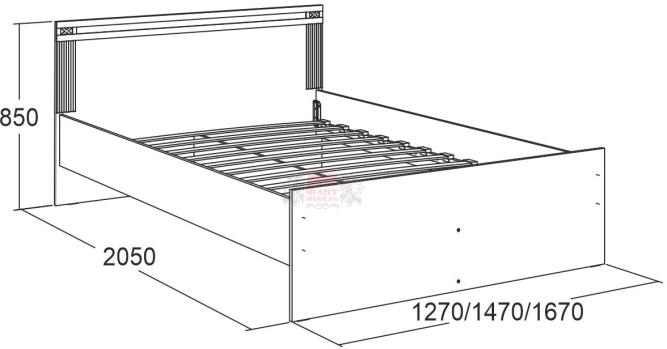 Кровать Ольга 18