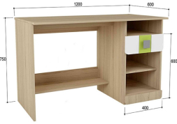 Стол письменный Стиль 17