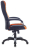 Кресло компьютерное BRABIX PREMIUM &quot;Rapid GM-102&quot;, НАГРУЗКА 180 кг, экокожа/ткань, черно/оранжевое, 532420, GM-102_532420