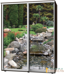 Шкаф-купе 2х дв Стандарт Фотопечать № 148