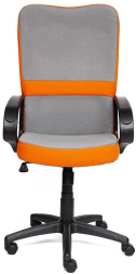 Кресло СН757 ткань, серый/оранжевый, С27/С23