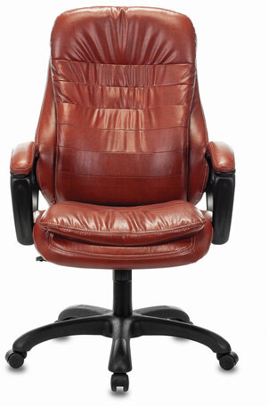 Кресло офисное BRABIX PREMIUM &quot;Omega EX-589&quot;, экокожа, коричневое, 532096