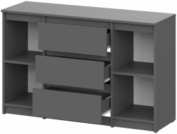 Комод 3 ящика двухстворчатый Денвер (NN)