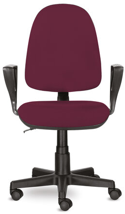 Кресло BRABIX &quot;Prestige Ergo MG-311&quot;, регулируемая эргономичная спинка, ткань, бордовое, 532422