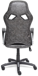 Кресло RUNNER кож/зам/ткань, серый/черный, 2 TONE/11/14