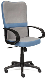 Кресло СН757 ткань, серый/синий, С27/С24
