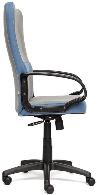 Кресло СН757 ткань, серый/синий, С27/С24
