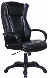 Кресло офисное BRABIX PREMIUM &quot;Boss EX-591&quot;, экокожа, черное, 532099