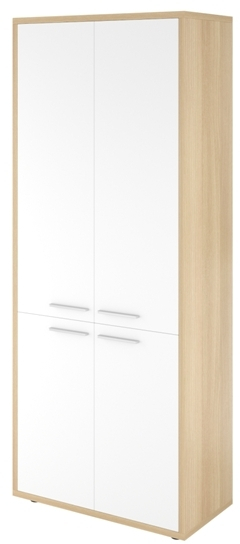 Шкаф высокий закрытый 4 двери ДБ39 (ДБ24+ДБ27*2+ДБ28*2)