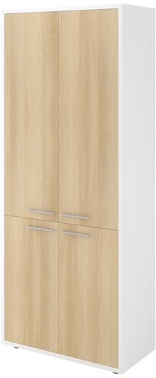 Шкаф высокий закрытый 4 двери ДБ39 (ДБ24+ДБ27*2+ДБ28*2)