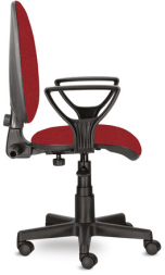 Кресло BRABIX &quot;Prestige Ergo MG-311&quot;, регулируемая эргономичная спинка, ткань, красное, 532424