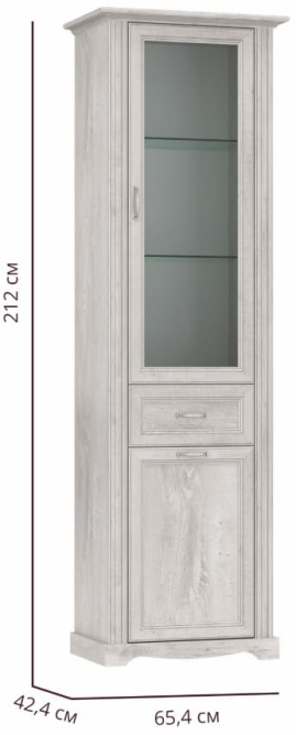 Шкаф-витрина Сохо 32.06