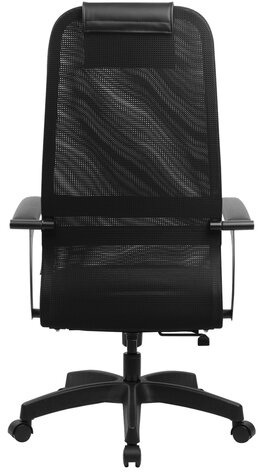 Кресло офисное BRABIX PREMIUM &quot;Ultimate EX-801&quot; пластик, плотная двойная сетка Х2, черное, 532922