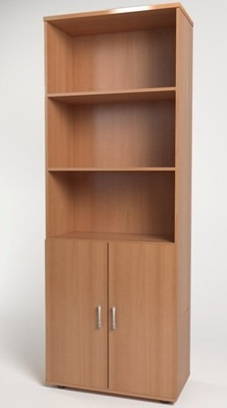 Шкаф высокий КМ1 (ШМ44+ДМ41х2)