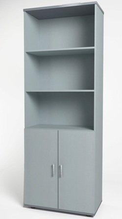 Шкаф высокий КМ1 (ШМ44+ДМ41х2)