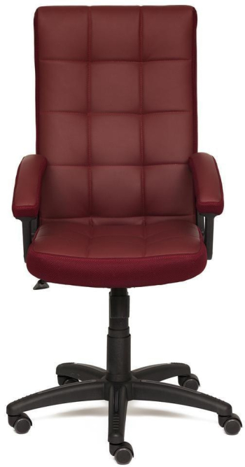 Кресло TRENDY кож/зам/ткань, бордо/бордо, 36-7/13