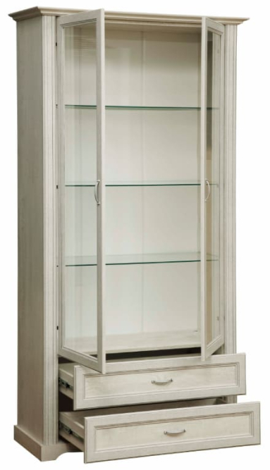 Шкаф комбинированный Сохо со стеклом 32.05