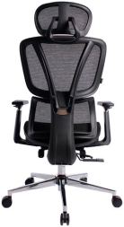 Кресло BRABIX PREMIUM &quot;Evolution ER-700&quot;, подножка, слайдер, синхромеханизм, сетка, черное, 532947