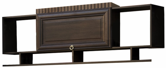 Полка навесная "Инна" 613 (денвер темный)