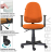 Кресло BRABIX &quot;Prestige Start MG-312&quot;, эргономичная спинка, ткань, оранжевое, 531922