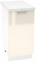 Шкаф нижний с 1 створкой Кухня Валерия ШН 400 (глянец)