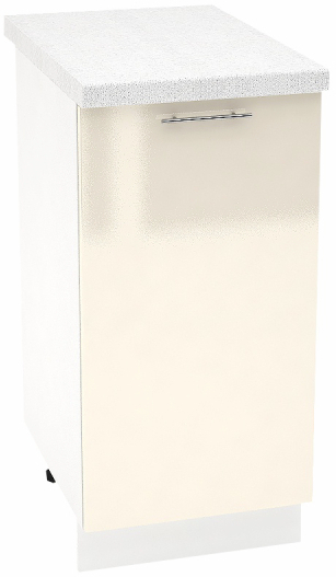 Шкаф нижний с 1 створкой Кухня Валерия ШН 400 (глянец)