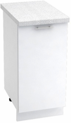 Шкаф нижний с 1 створкой Кухня Валерия ШН 400 (глянец)