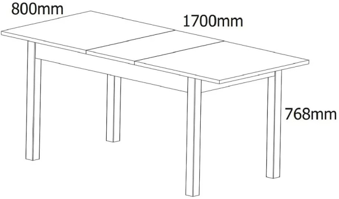 Стол Лофт STO130/170
