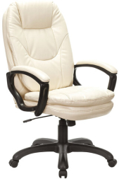 Кресло офисное BRABIX PREMIUM &quot;Trend EX-568&quot;, экокожа, бежевое, 532102