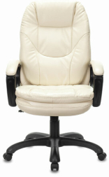 Кресло офисное BRABIX PREMIUM "Trend EX-568", экокожа, бежевое, 532102