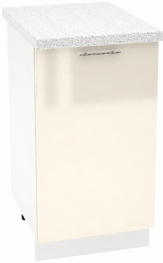 Шкаф нижний с 1 створкой Кухня Валерия ШН 450 (глянец)