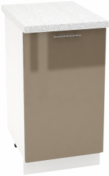Шкаф нижний с 1 створкой Кухня Валерия ШН 450 (глянец)