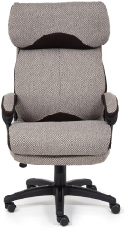 Кресло DUKE ткань, норка/коричневый, MJ190-6/TW-24