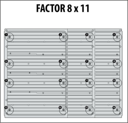 Сарай Фактор 8x11 (Factor 8x11), бежевый