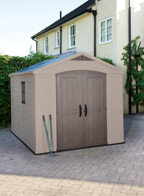 Сарай Фактор 8x11 (Factor 8x11), бежевый