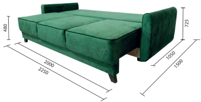 Диван Стилус (прямой)