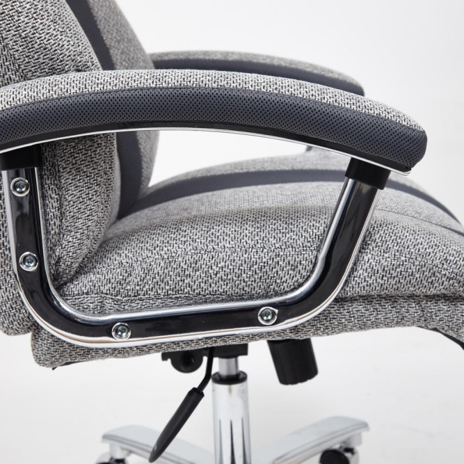 Кресло TRUST ткань, серый/серый, MJ190-21/TW-12