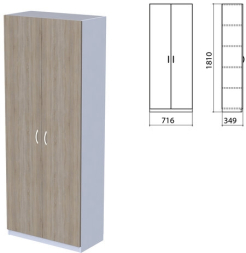 Шкаф закрытый Бюджет