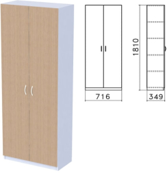 Шкаф закрытый Бюджет