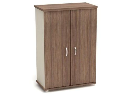 Стеллаж средний закрытый К2 Модерн (М46+М52*2+М47)